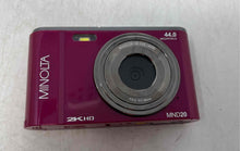 Load image into Gallery viewer, Minolta Model MND20 Pink 2K HD 44 MP Digital Camera No Tested