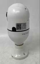 Load image into Gallery viewer, Upultra White Wireless 1080P Pan-And-Tilt 5G Light Bulb Security Camera Untested
