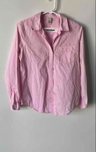 Load image into Gallery viewer, Forever 21 Womens Pink Cotton Long Sleeve Collared Button-Up Shirt Size Small