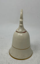Load image into Gallery viewer, Lenox Renaissance Collectible White Gold Trim Home Decorative Porcelain Bell