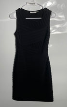 Load image into Gallery viewer, Calvin Klein Womens Black Sleeveless Scoop Neck Pleated Sheath Dress Size 4
