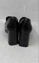 Load image into Gallery viewer, Vince Camuto Womens Chelivia Black Leather Block Heel Loafer Shoes Size 9.5M