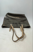 Load image into Gallery viewer, Michael Kors Womens Grab Metallic Bronze Double Handle Adjustable Strap Tote Bag