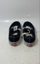 Load image into Gallery viewer, Vans Mens Authentic 721565 Black Lace-Up Low Top Sneaker Shoes Size M6.5 W8
