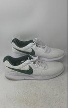 Load image into Gallery viewer, Nike Mens Tanjun DJ6258-102 White Green Low Top Lace-Up Sneaker Shoes Size 15