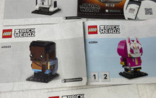 Load image into Gallery viewer, Lego Brickheadz Multicolor Manual & Guide Book Lot Of 9 Pieces