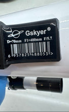 Load image into Gallery viewer, Gskyer Model 70400 Gray Black Refractor Astronomy Travel Telescope w/ Case