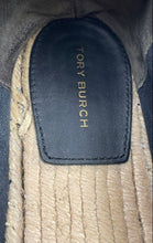 Load image into Gallery viewer, Authentic Tory Burch Womens Black Slip-On Espadrilles Flats Size 8.5M Worn