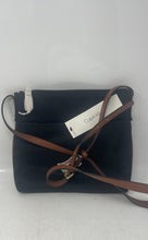Load image into Gallery viewer, Calvin Klein Womens Black Brown Adjustable Strap Shoulder Crossbody Bag w/ Tags