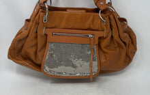 Load image into Gallery viewer, G Series Womens Brown Leather Inner Pockets Double Handle Shoulder Handbag