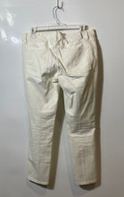 Load image into Gallery viewer, Tory Burch Mens Ivory Flat Front Stretch Pockets Straight Leg Chino Pants Sz 28