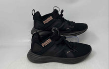 Load image into Gallery viewer, Puma Womens Contempt Demi Black Dark Pink Lace-Up Sneaker Shoes Size 8.5