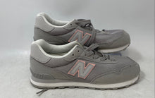 Load image into Gallery viewer, New Balance Girls 515 PC515PNK Gray Pink Lace-Up Sneakers Shoes Size 2.5M
