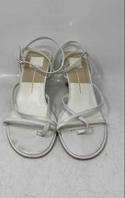 Load image into Gallery viewer, Dolce Vita Womens Betsi White Leather Buckle Ankle Strap Sandals Size 10M