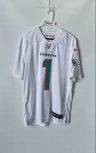 Load image into Gallery viewer, Nike Mens White Miami Dolphins Tua Tagovailoa #1 Football-NFL Jersey Size L
