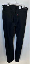 Load image into Gallery viewer, Levi Strauss & Co. Mens Black Flat Front Belt Loops Chino Pants Sz 38/32 W/Tags