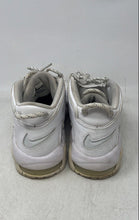 Load image into Gallery viewer, Nike Kids Air More Uptempo 921948-001 White Lace-Up Basketball Shoes Size 5Y