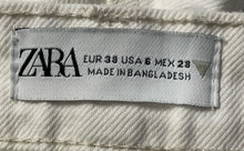 Load image into Gallery viewer, Zara Mens White Denim 5-Pocket Design High-Rise Tapered Jeans Pants Size 6