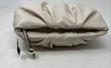 Load image into Gallery viewer, Victoria's Secret Womens Beige Leather Zipper Lined Cosmetic Makeup Bag With Tag