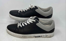 Load image into Gallery viewer, Armani Exchange Mens Gray White Black Leather Lace-Up Sneaker Shoes Size 12