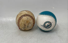 Load image into Gallery viewer, Lot Of 2 Pcs Assorted Multicolor Leather Mixed Professional Baseballs