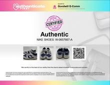 Load image into Gallery viewer, Authentic Nike Boys Dunk Low Blue Navy Blue Sneaker Shoes Size 7Y Stained