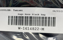 Load image into Gallery viewer, Hugo Boss Mens Black Adjustable Strap Inner Pockets Shoulder Backpack