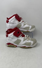 Load image into Gallery viewer, Nike Kids Jordan 6 Retro 384665-113 White Red Basketball Shoes Size 6.5Y