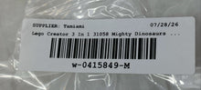 Load image into Gallery viewer, Lego Creator 31058 3-In-1 Mighty Dinosaurs 174 Piece Building Toy Set Sealed