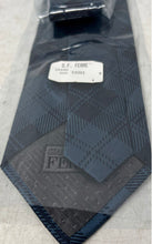 Load image into Gallery viewer, Gianfranco Ferre Cravatte Mens Blue Plaid Print Adjustable Pointed Tie