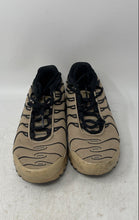 Load image into Gallery viewer, Nike Boys Air Max Plus 655020-201 Beige Black Lace-Up Tennis Shoes Size 6Y