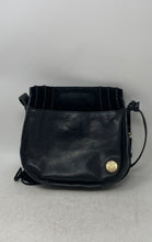 Load image into Gallery viewer, Vince Camuto Womens Izzi Black Suede And Leather Tassel Crossbody Purse