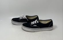Load image into Gallery viewer, Vans Unisex Authentic Off The Wall Black Lace-Up Sneaker Shoes Size M 6 W 7.5