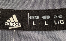 Load image into Gallery viewer, Adidas Mens Gray Long Sleeve Crew Neck Activewear Pullover T-Shirt Sz L w/ Tags