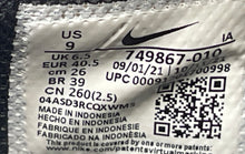Load image into Gallery viewer, Nike Womens Court Royale 749867-010 Black White Lace-Up Sneaker Shoes Size 9
