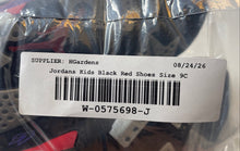 Load image into Gallery viewer, Nike Kids Air Jordan MVP DZ5576-006 Black Red Lace-Up Sneakers Shoes Size 9C