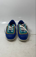 Load image into Gallery viewer, Nike Kids Cortez Basic Leather DBL Blue Yellow Green White Running Shoes Size 5Y