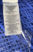 Load image into Gallery viewer, Guess Womens Blue Sleeveless Collarless Back Zipper Keyhole Sheath Dress Size 4