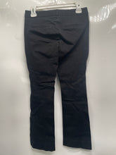 Load image into Gallery viewer, Banana Republic Womens Sloan Black Flat Front Bootcut Leg Dress Pants Size 2P