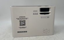 Load image into Gallery viewer, Goodee Model W80 White Video Projector With Accessories In Box Untested