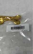 Load image into Gallery viewer, Lot Of 4 Pcs Gold Tone Decorative Collectible Home & Tableware Small Spoons