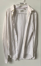 Load image into Gallery viewer, Lacoste Mens White Regular Fit Long Sleeve Collared Button-Up Shirt Size Large