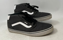 Load image into Gallery viewer, Vans Mens Chapman Mid Gray White Lace-Up Sneaker Shoes Size 11.5
