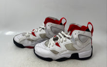 Load image into Gallery viewer, Nike Kids Air Jordan Jumpman Two Trey Fusion White Red Basketball Shoes Sz 4.5Y