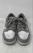 Load image into Gallery viewer, Nike Kids Dunk Low Gray White Leather Lace-Up Sneakers Shoes Size 2.5Y