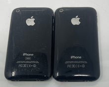 Load image into Gallery viewer, Lot Of 2 Pcs Assorted Apple iPhone Black Smartphones Not Tested For Parts