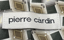 Load image into Gallery viewer, Pierre Cardin Mens Multicolor Geometric Silk Adjustable Designer Tie