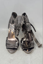 Load image into Gallery viewer, BCBGeneration Womens BG-Catalina Gray High Stiletto Gladiator Heels Size 9M