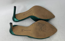 Load image into Gallery viewer, INC International Concepts Womens Amra Green Leather Slide Sandals Size 6M