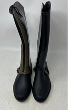 Load image into Gallery viewer, Melissa Womens Black Equestrian Knee-High Convertible Riding Rain Boots Size 5